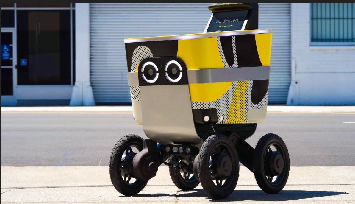 After Some Initial Hiccups, Uber Officials Found That Their Company Lines Robot Courier Services.