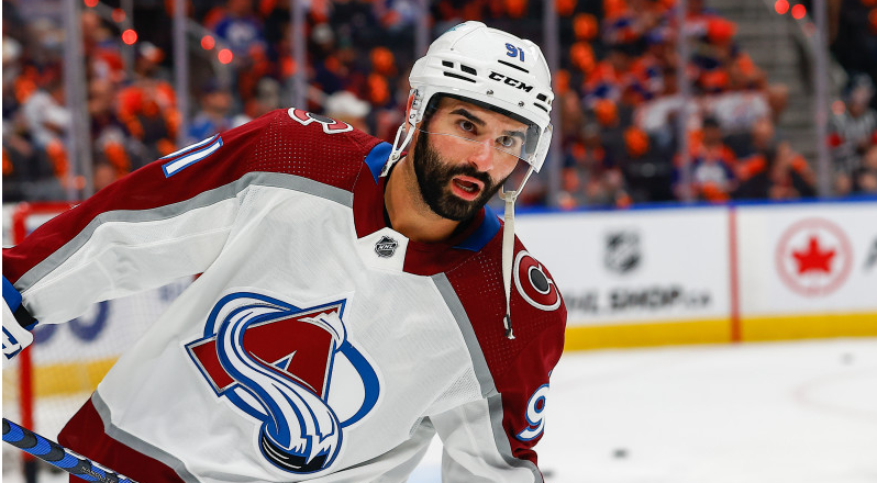 Nazem Kadri Of The Avs Is Out For The Series Against The Oil Kings After Suffering An Injury On Evander Kane’s Hit.