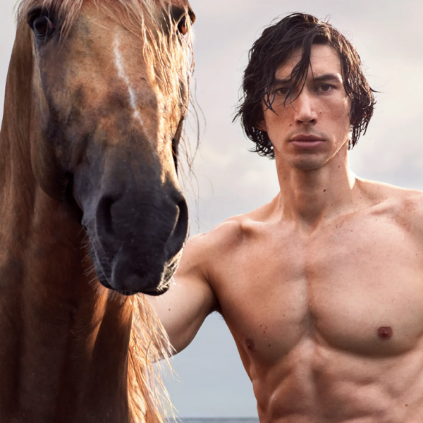 The New Burberry Picture Featuring Shirtless Adam Driver Is Going Viral.
